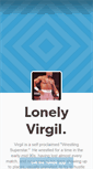 Mobile Screenshot of lonelyvirgil.net